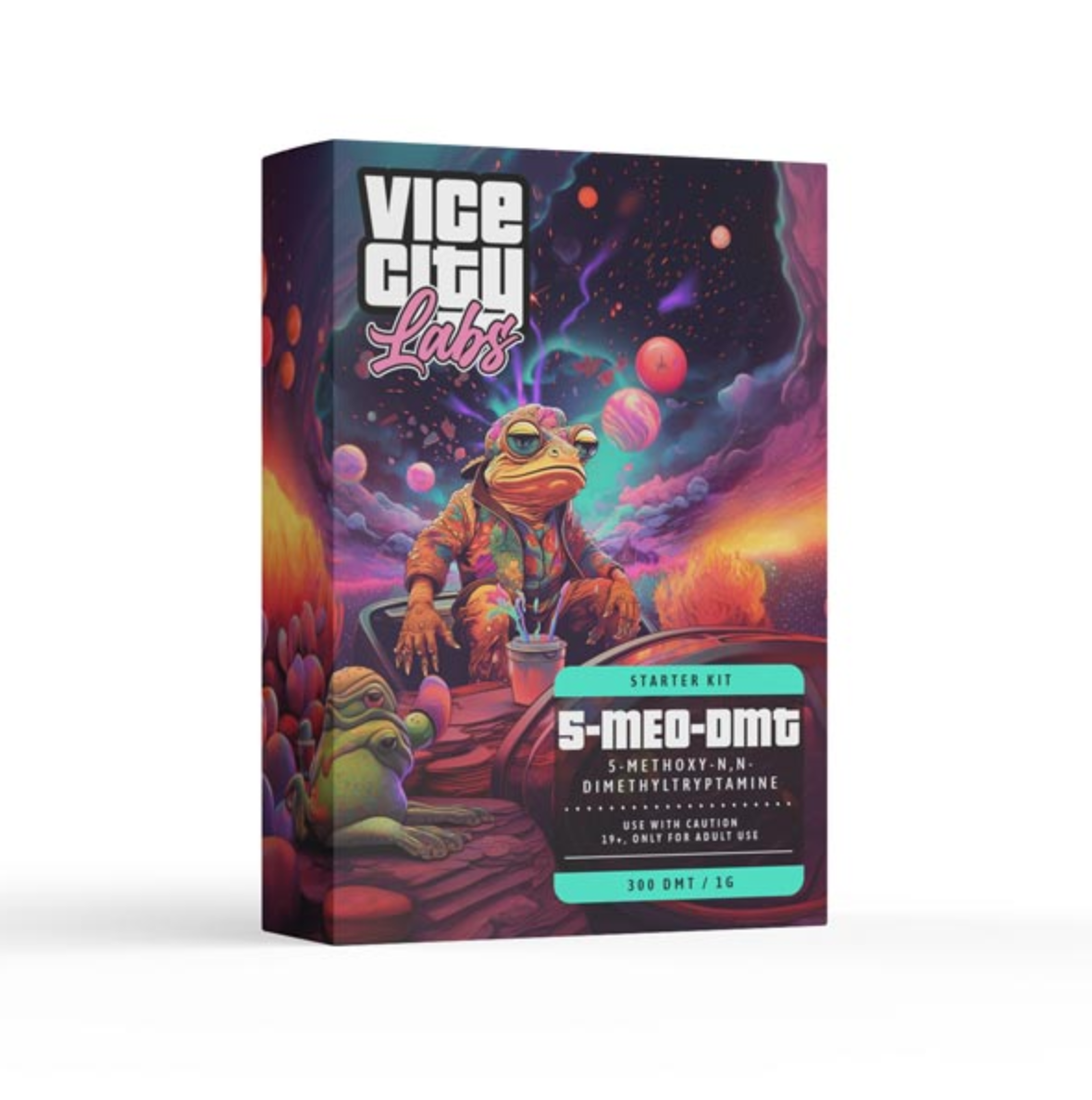 5MEO DMT Vape 300mg 1ml (Cart+Battery) Vice City Labs